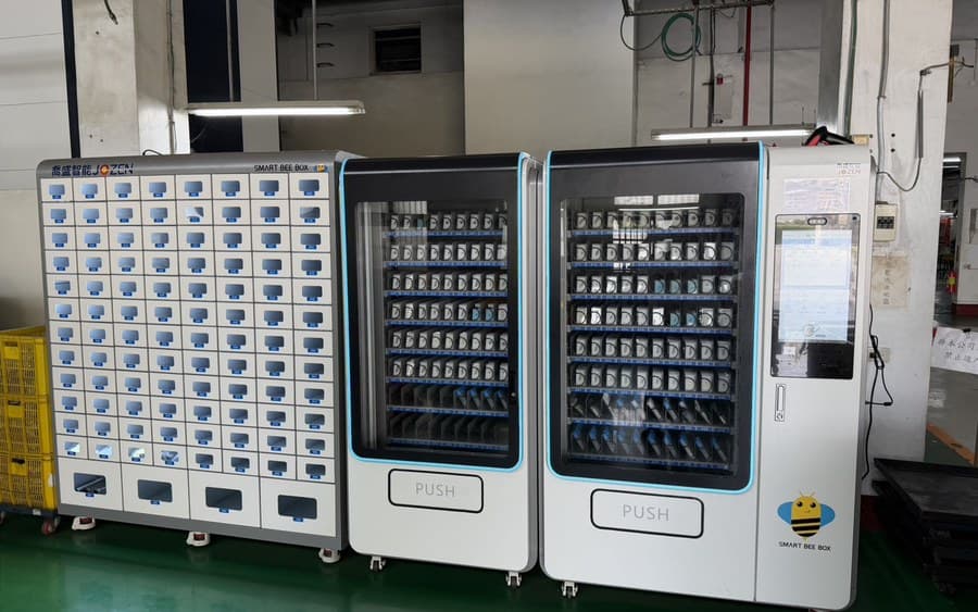 喬盛智能刀具櫃與格位式刀具管理設備於工廠現場運作